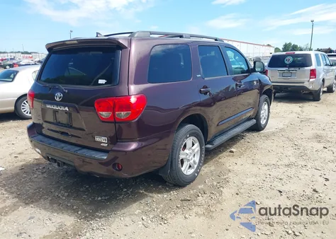 2016 Toyota Sequoia Sr5 5.7L V8 from USA, damaged, VIN 5TDBW5G13GS130395